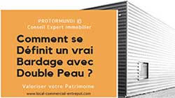 Bardage double peau