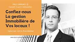 Gestion immobilere local commercial