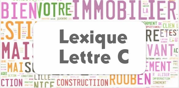 Lexique immobilier ProtorMundi - Lettre C : définitions en immobilier d’entreprise